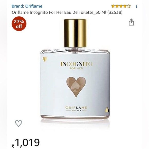 Oriflame perfume - Picture 4 of 4